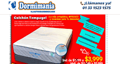 Desktop Screenshot of dormimania.com